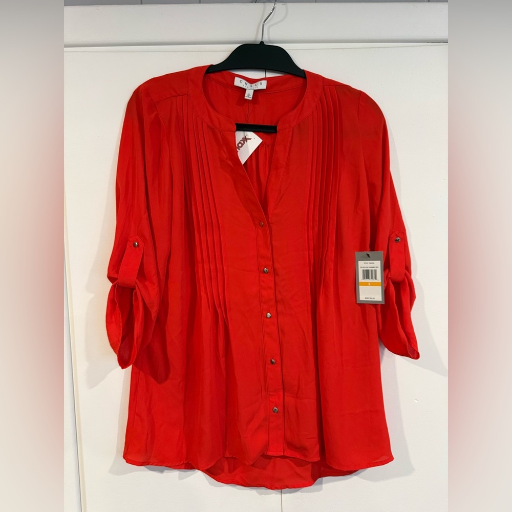 Chaus Button front top